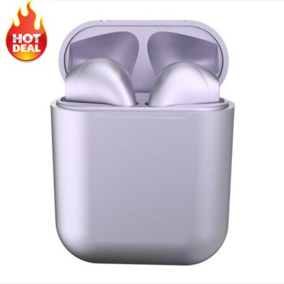 New Wireless Eearphone Headsets TWS 5.0 Earbuds Stereo Headphones Metal Color Earphones with Charging Box