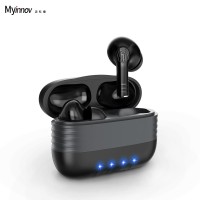 MKJ-M19 Earphones Headphone Earbuds For Smart Mobile PhoneJieli Chip Bt 5.0 EDR With Wireless Charging In-ear Style