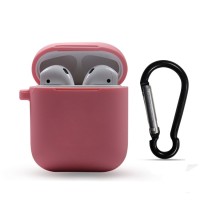 Custom Silicone Wireless Earphone With Charging Case For Airpods 1/2